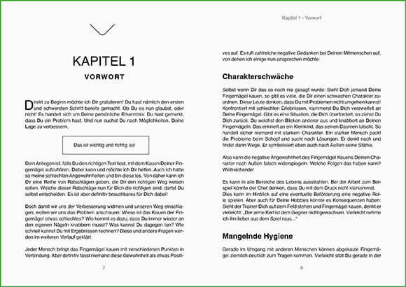 Mit Formatierung