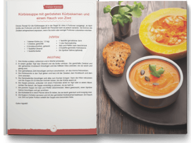 Formatierung Rezeptbuch Beispiel drei