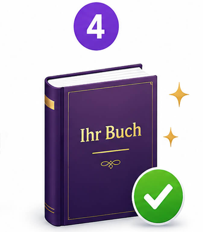 Schritt vier Buch KDP
